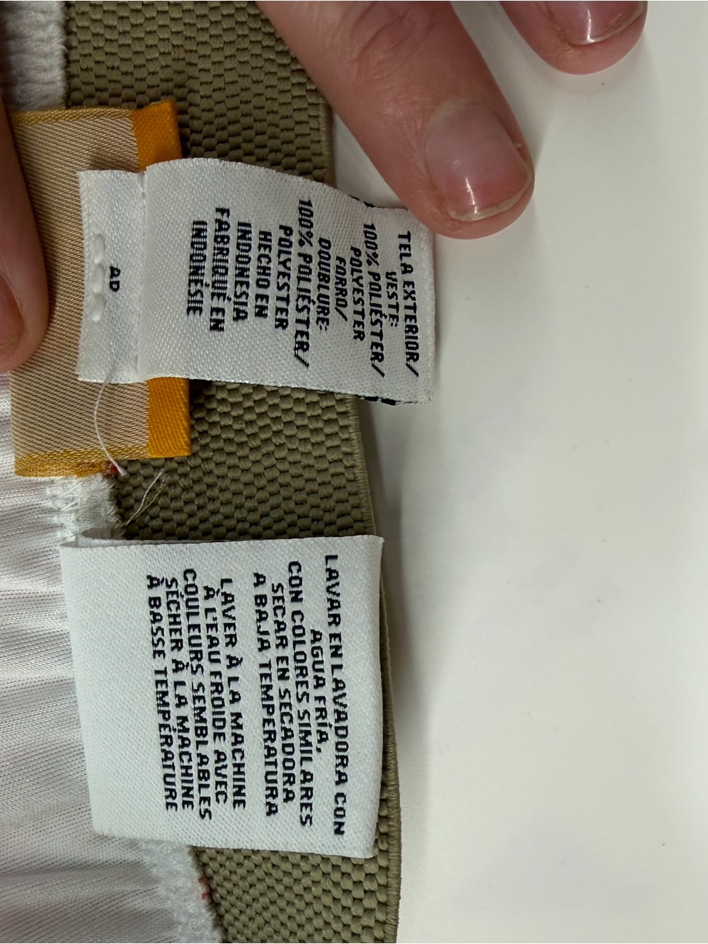 Ruby Rd. Orange Turquoise & Cream Patterned Pleated Tunic - Picture 6 of 7
